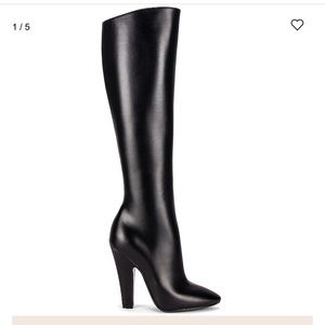 ***~SOLD~*** Saint Laurent Knee High Leather Boots